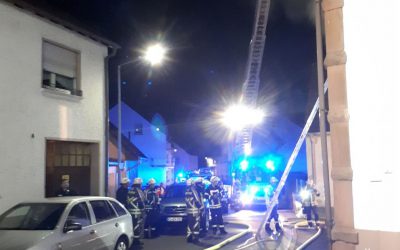 Wohnungsbrand in Ramstein