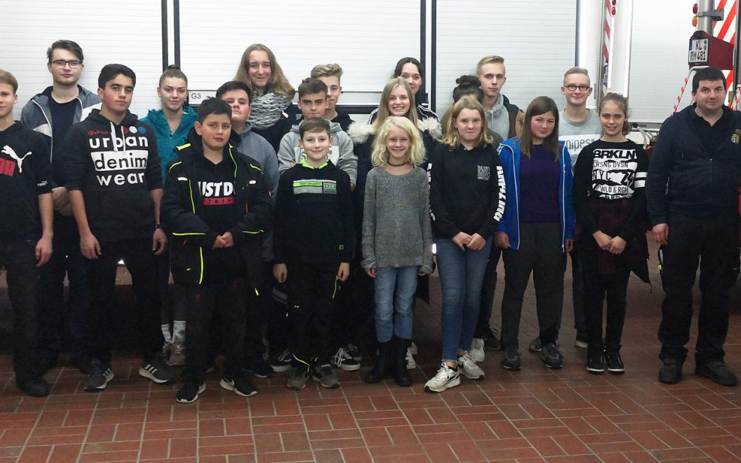 Spende für die Jugendfeuerwehr