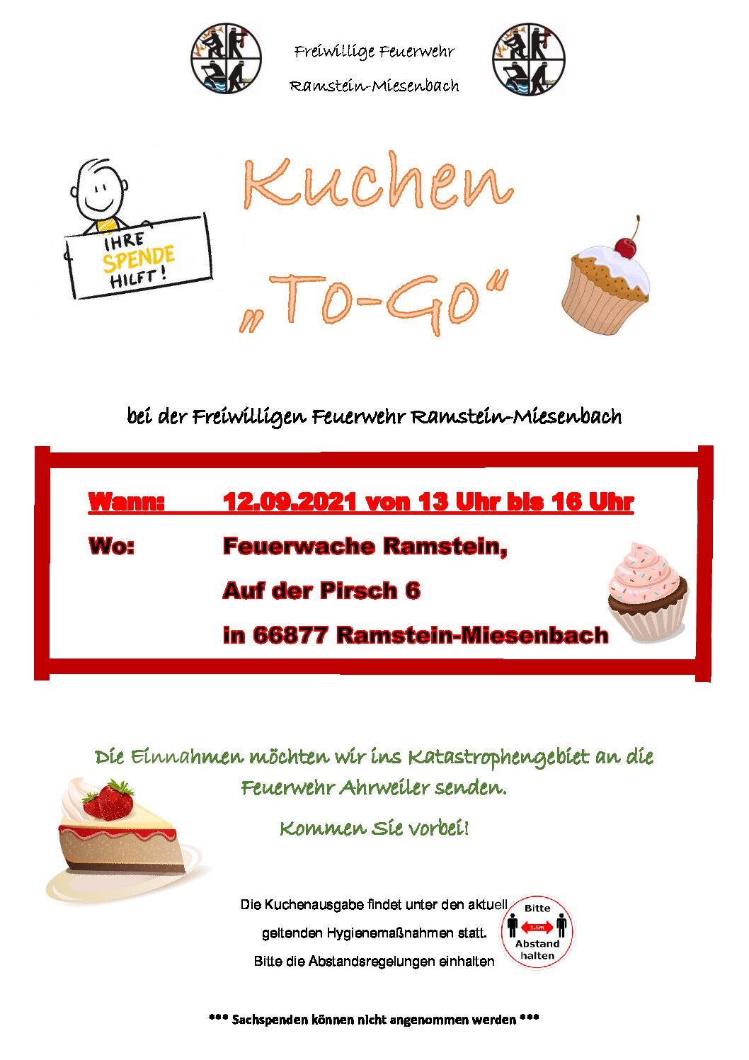 Kuchenverkauf neu