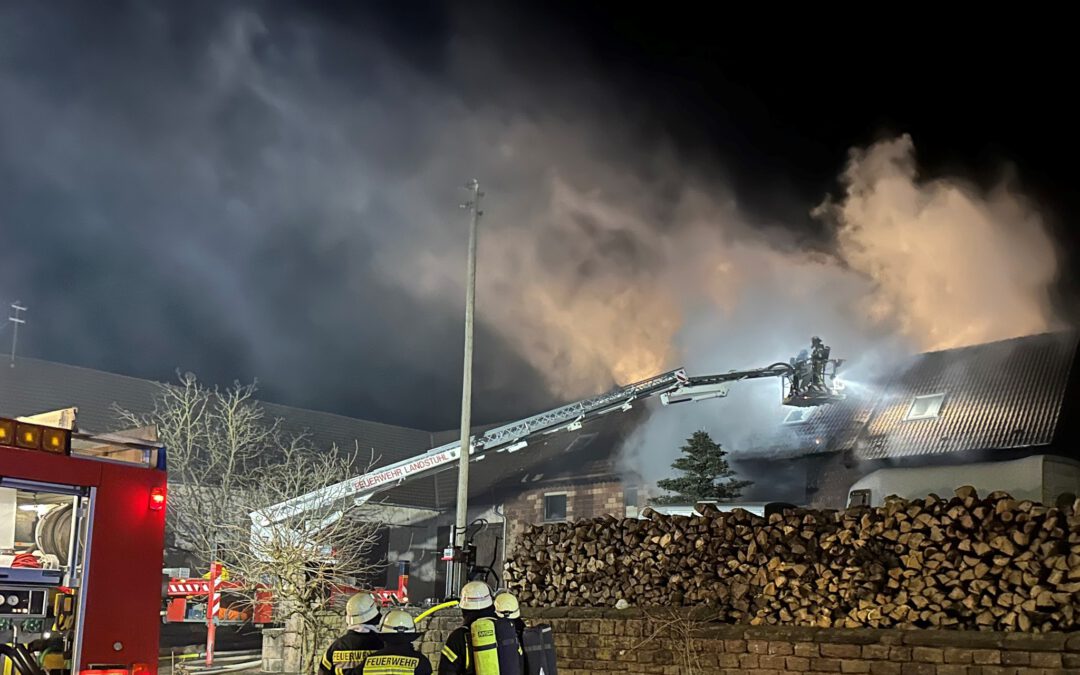 015 – 12.01.2024 – Gebäudebrand – Martinshöhe