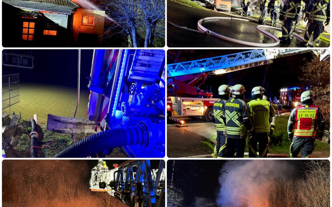 234 – 18.12.2024 – Gebäudebrand – Weltersbach