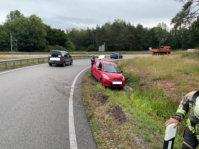 141 – 08.07.2025 – Verkehrsunfall – überleitung A6 -A62