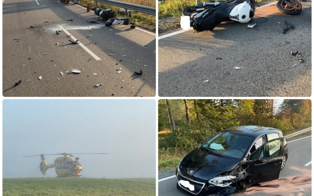 191 – 19.09.2025 – Verkehrsunfall Motorrad – K9