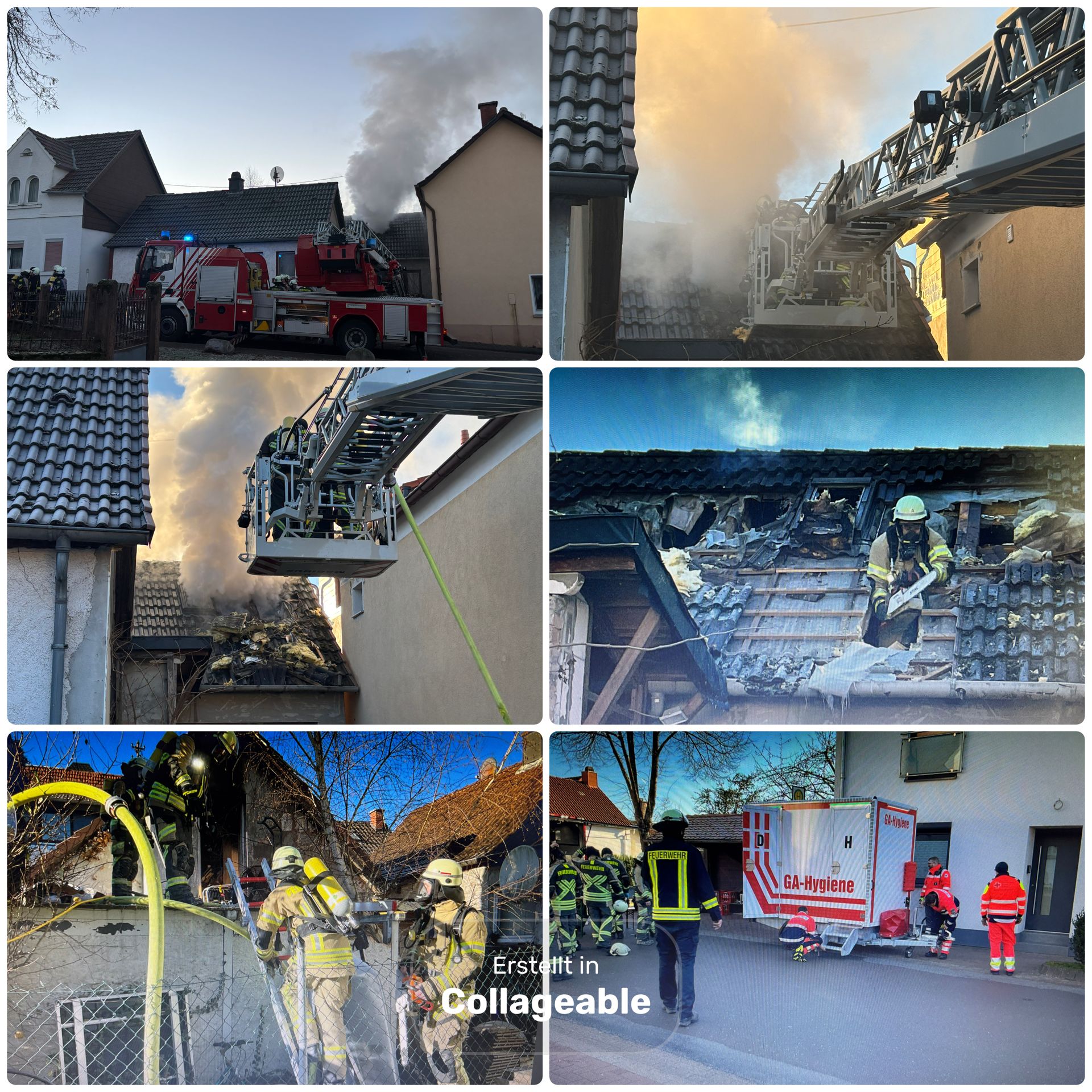 260/N42 – Gebäudebrand – Hütschenhausen